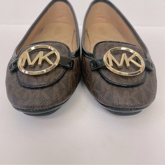 Michael Kors Lillie Logo Moccasin Flats 6.5 - Picture 4 of 11